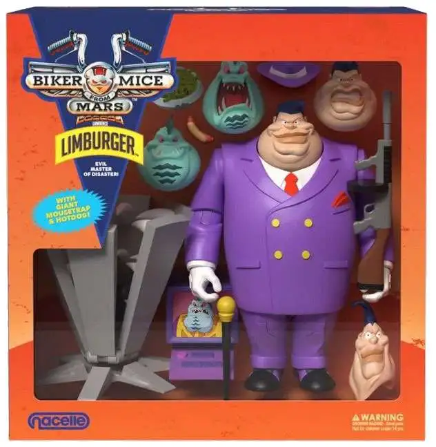 Biker Mice from Mars Limburger Action Figure (Pre-Order ships April)