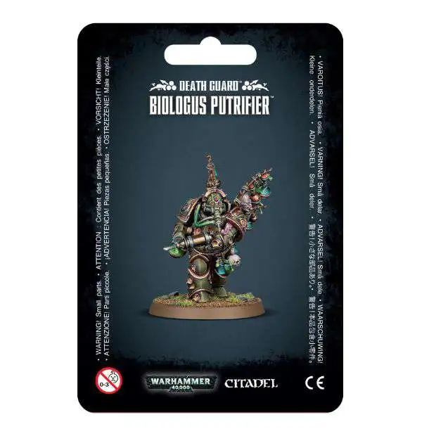 Warhammer 40,000 Death Guard Biologus Putrifier