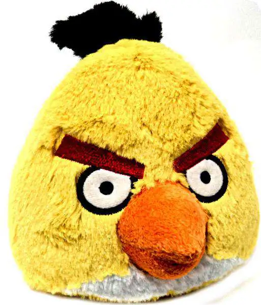 Angry Birds Yellow Bird 8-Inch Plush [With Sound]