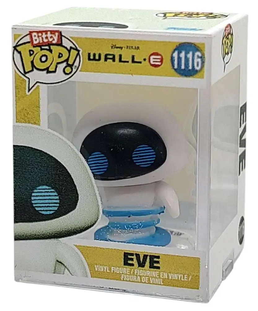 Funko Pixar Wall-E Bitty POP! Eve Micro Figure #1116 [Loose]