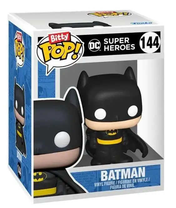 Funko DC Super Heroes Bitty POP! Batman 1-Inch Micro Figure #144 [Loose]