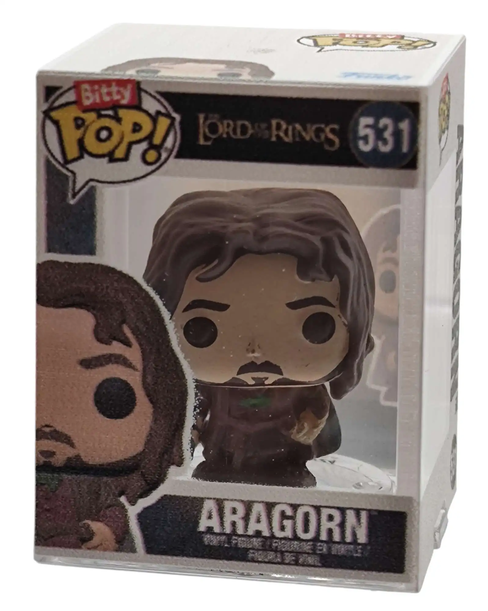 Funko The Lord of the Rings Bitty POP! Aragorn 1-Inch 1/3 Micro Figure #531 [Loose]