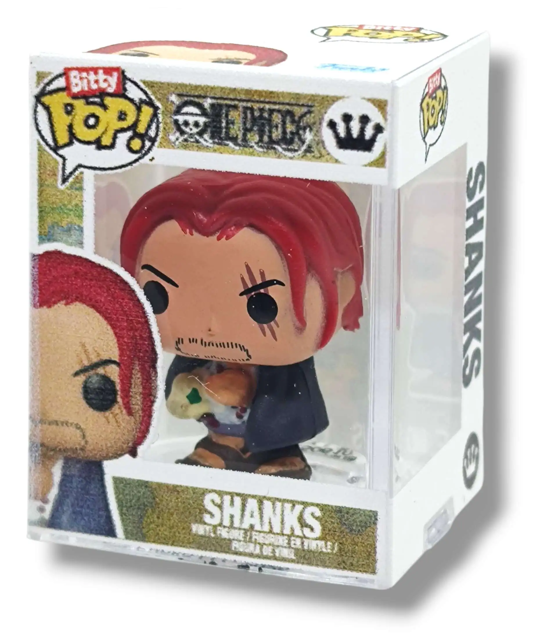 Funko One Piece Bitty POP! Shanks 1/6 Micro Vinyl Figure [Loose]