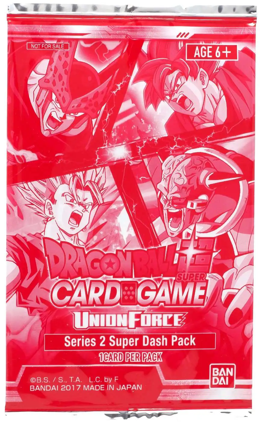 Dragon Ball Super Trading Card Game Union Force Series 2 Super Dash Pack Bandai ToyWiz