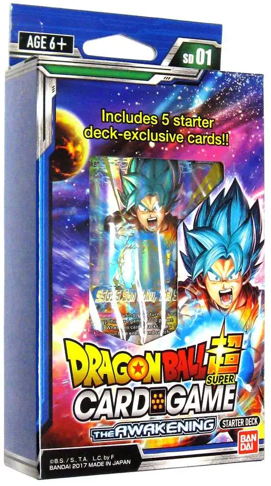Deck 51 cards dragon ball super card game the extreme evolution sd02 new 