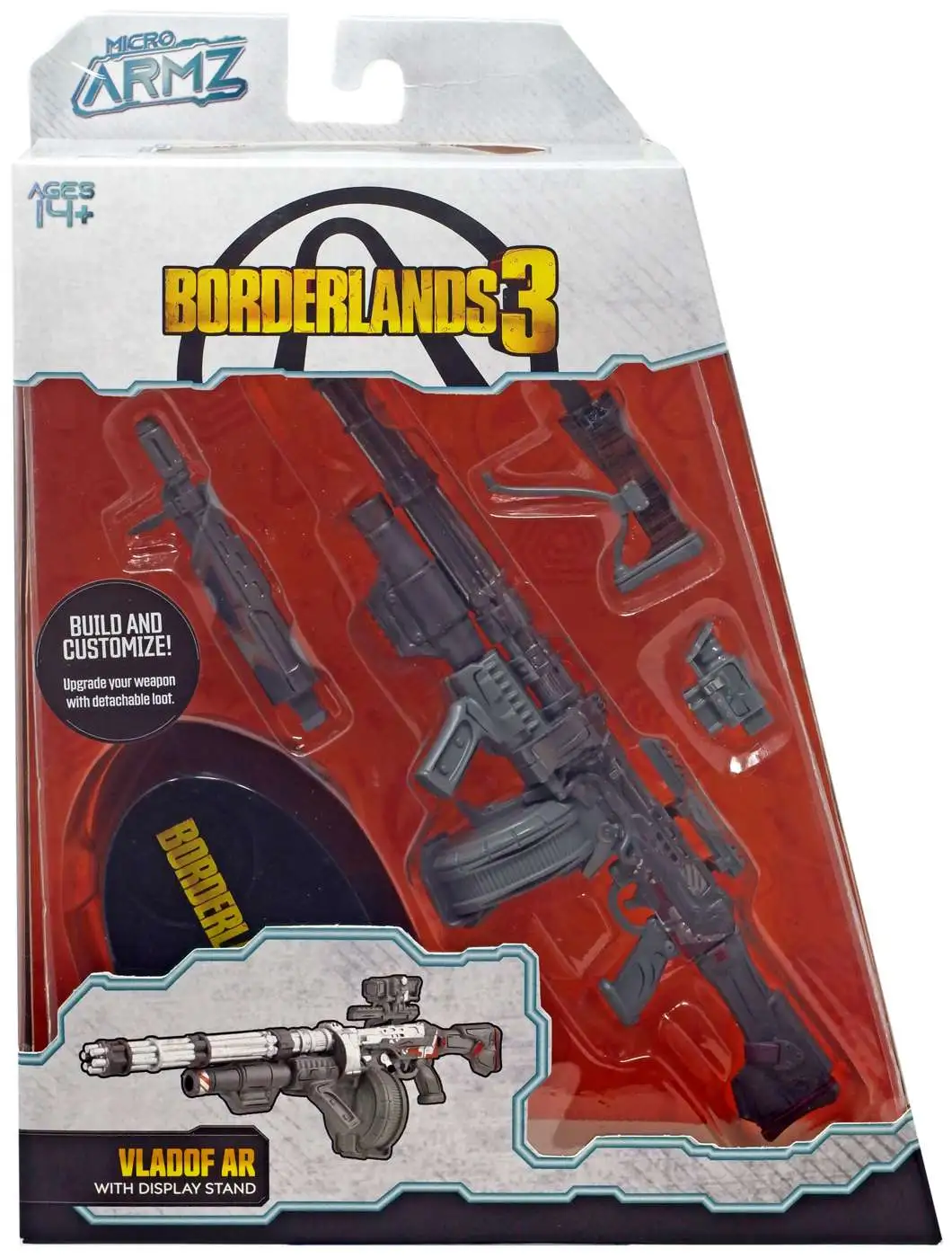 Borderlands 3 MicroArmz Vladof AR Exclusive Scaled Replica Weapon