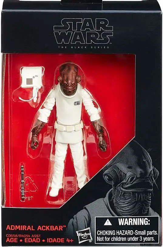 Star Wars Figurine Black Series amiral Ackbar Edition Collector 15 cm 