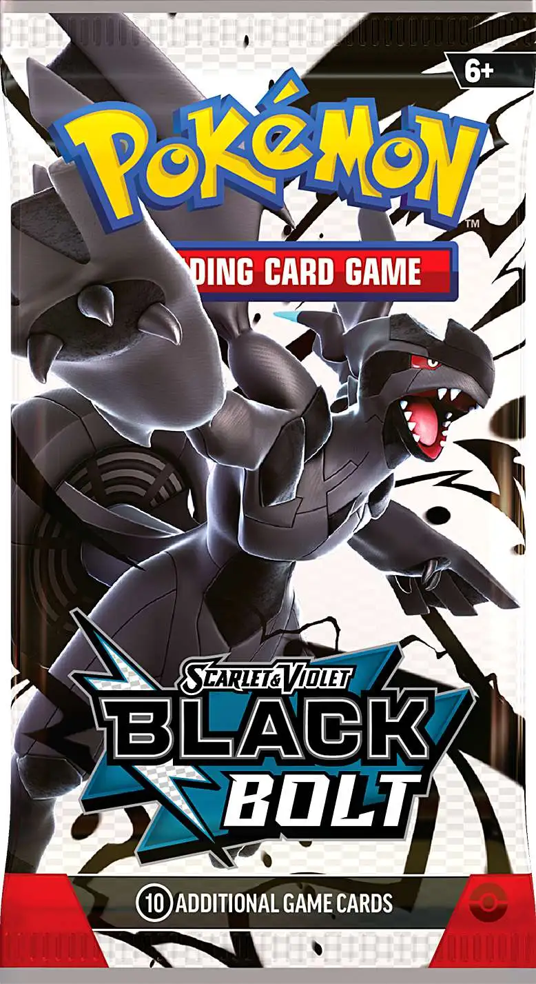 Pokemon Scarlet & Violet Black Bolt Booster Pack [ENGLISH, 10 Cards]