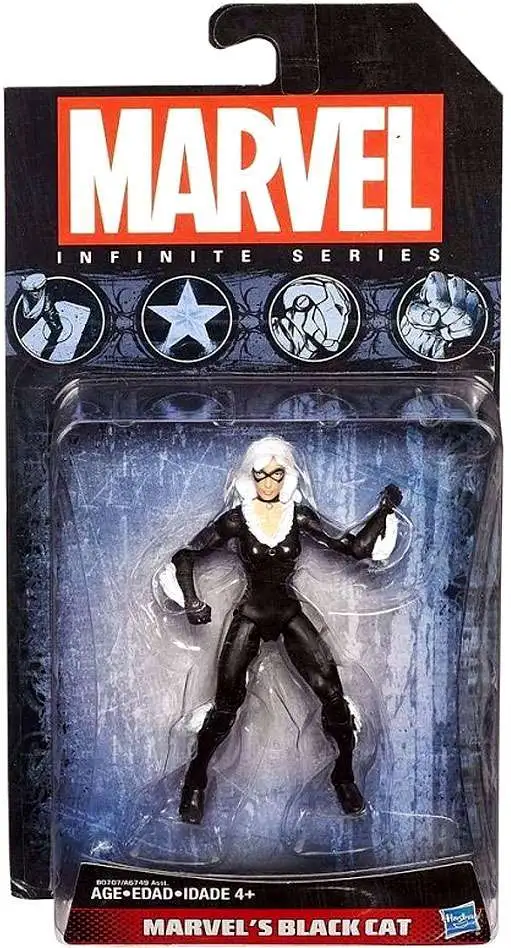 Avengers Infinite Series 4 Marvel's Black Cat Action Figure [Damaged Package]