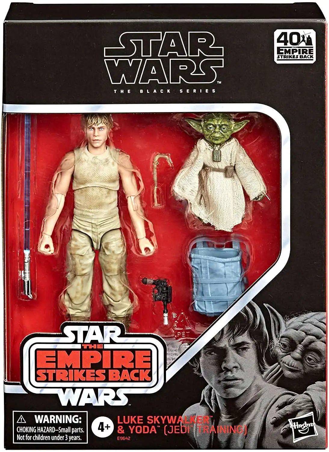 Star Wars Black Series 6" Deluxe Dagobah Luke Skywalker & Yoda Set 