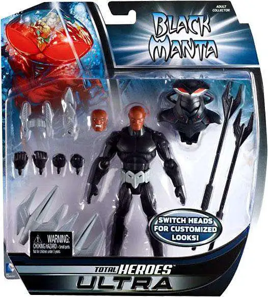 Nueva manta negra Mattel DC Total Heroes ULTRA