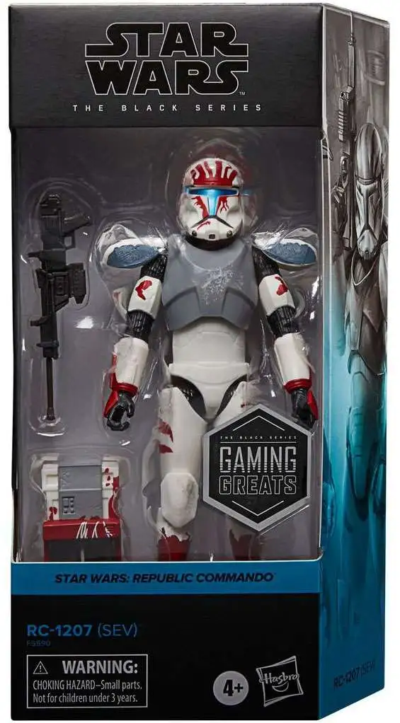 Star Wars Republic Commando Black Series RC-1207 (SEV) Exclusive Action Figure [Gaming Greats] (Pre-Order ships January)