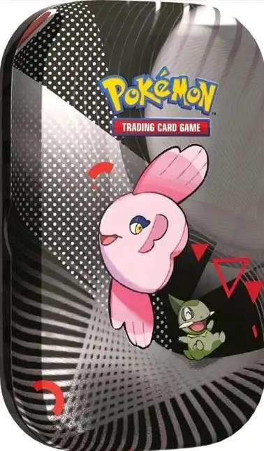 Pokemon Scarlet & Violet Black Bolt & White Flare Alomomola & Axew Unova Mini Tin [2 Booster Packs]