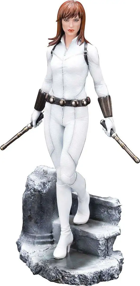 Marvel ArtFX Black Widow Collectible Figure [White Costume]