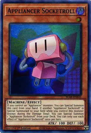 YuGiOh Battles of Legend Armageddon Ultra Rare Appliancer Socketroll BLAR-EN035
