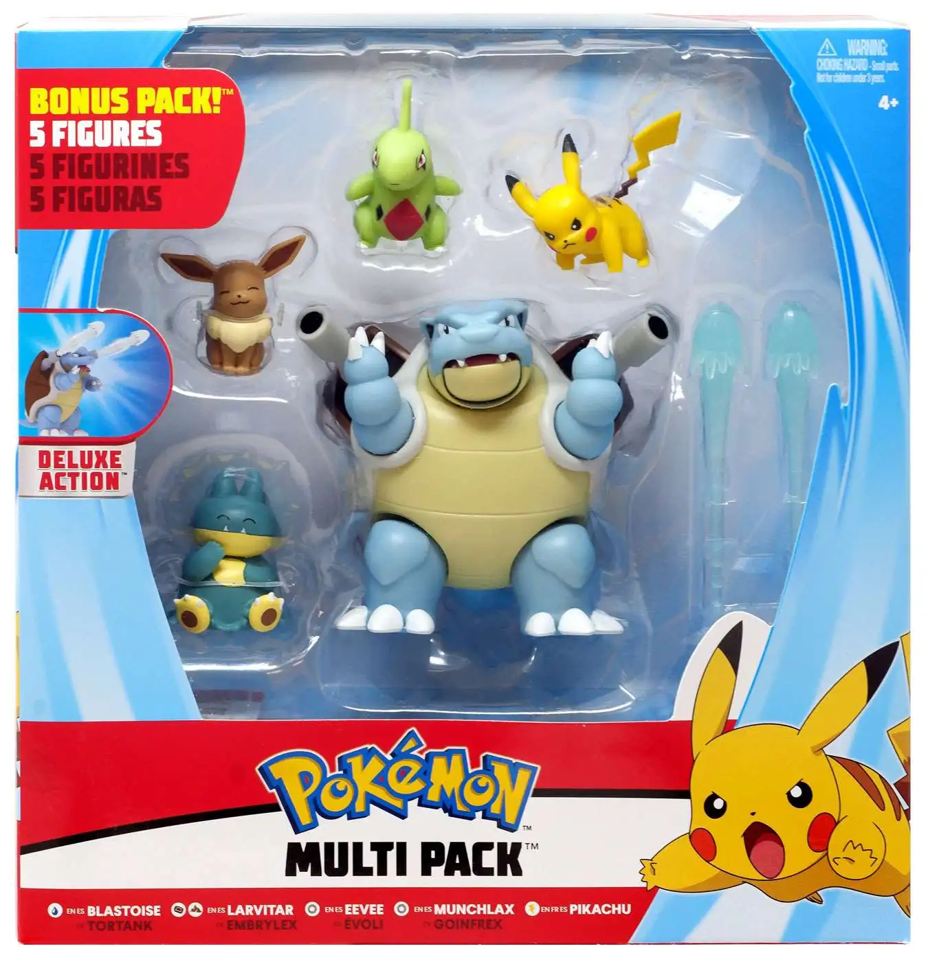 Pokemon Multi Pack Battle Feature Scorbunny Grookye Figure Deluxe Action 10 Spielzeug En6707900