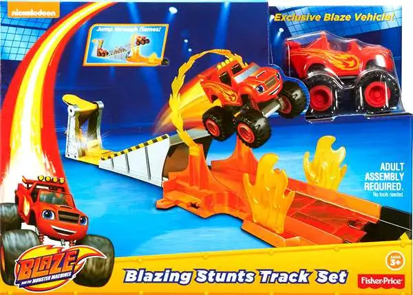 Fisher Price Blaze the Monster Machines Blazing Stunts Track Set ToyWiz