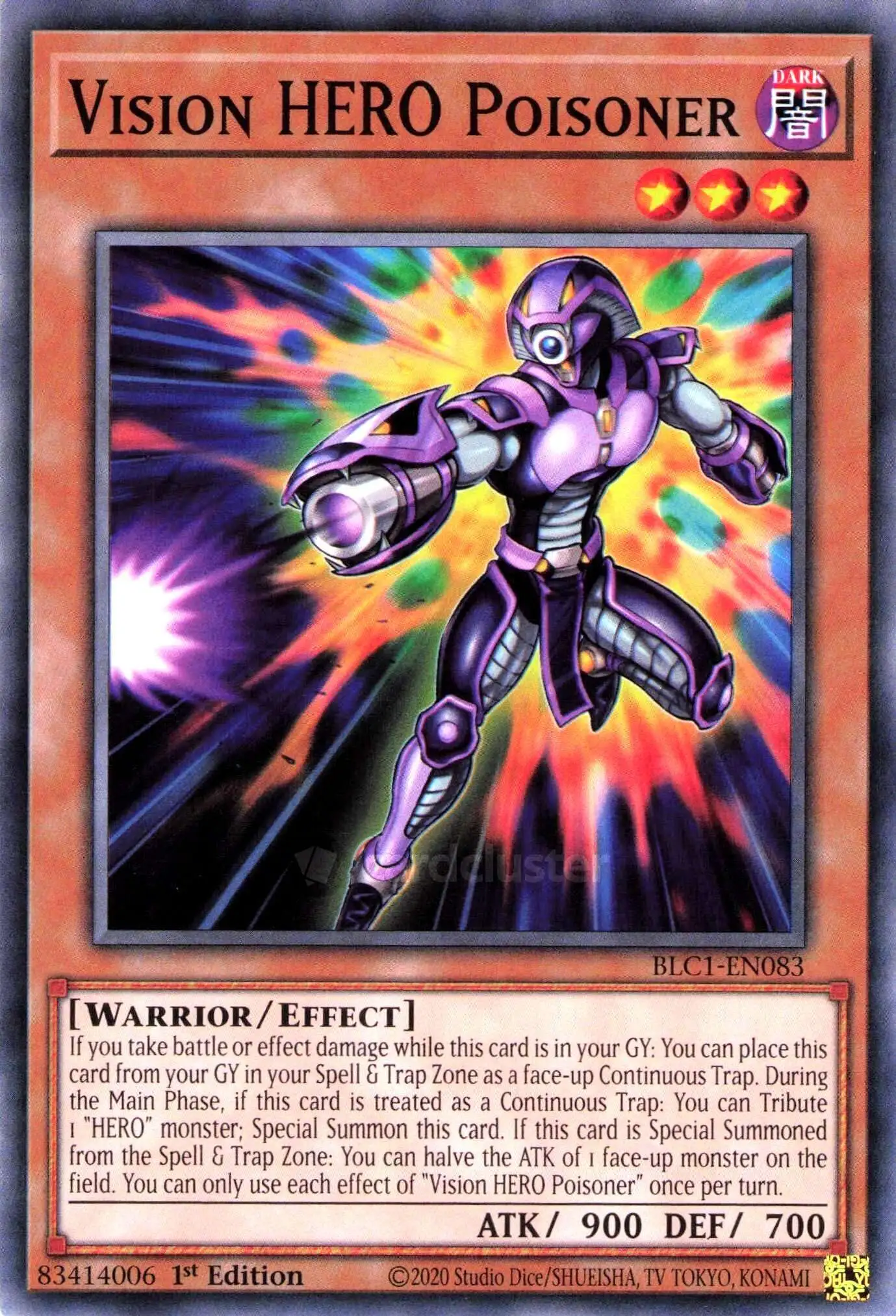 yugioh vision hero cards Card Vision Witch Raider CP17-KR030 Korean Ver Rare K-TCG You cannot Special Summon monsters during the turn you activate this effect YuGiOh Trading Card Game Battles