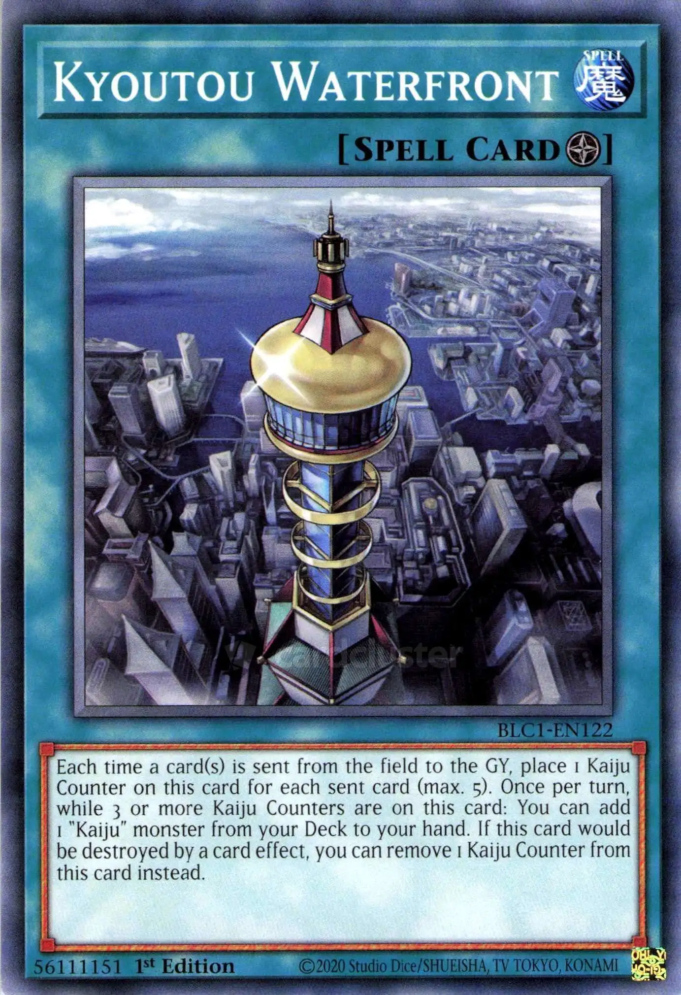 YuGiOh Trading Card Game Battles of Legend Chapter 1 Single Card Common  Kyoutou Waterfront BLC1-EN122 - ToyWiz