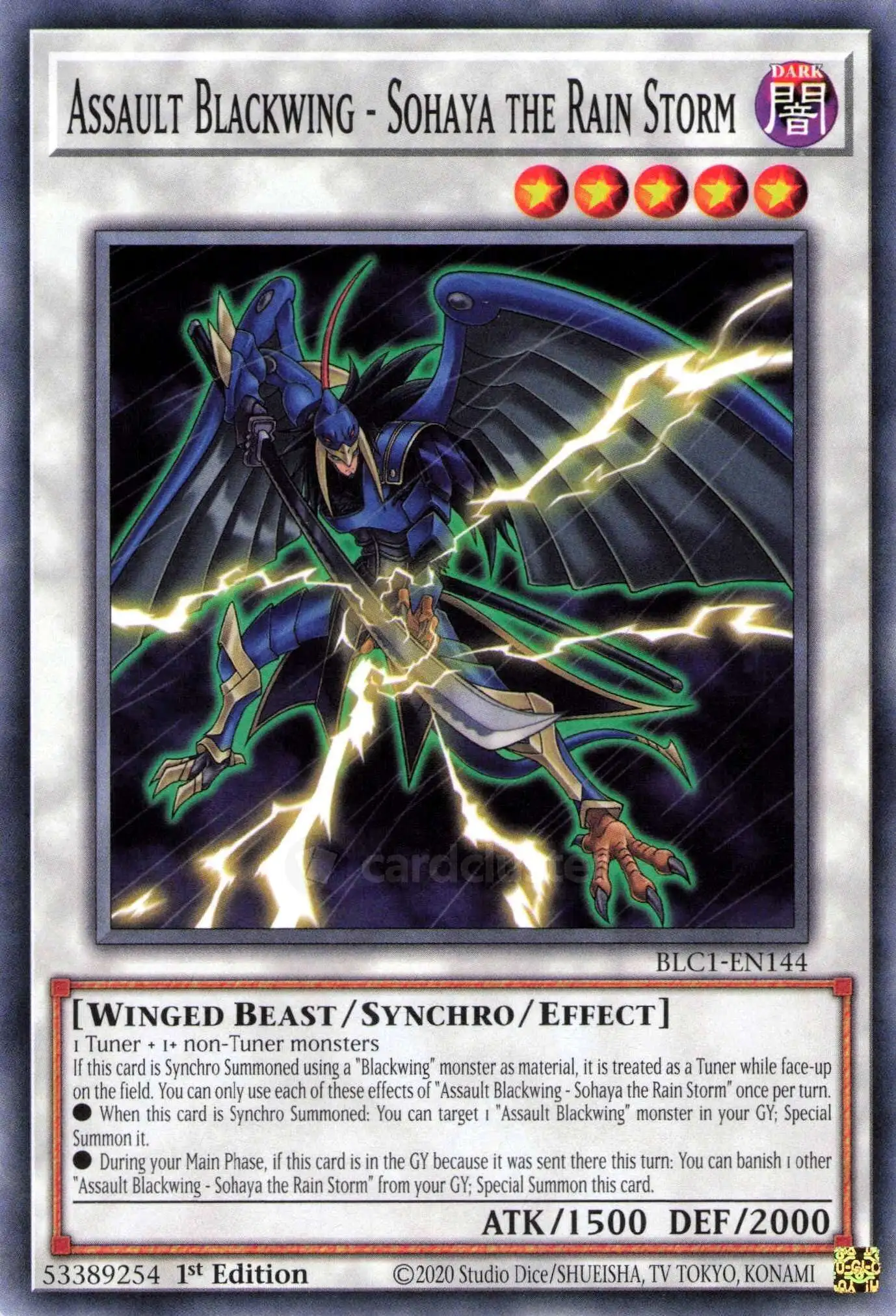 YuGiOh Trading Card Game Battles of Legend Chapter 1 Single Card Common ...