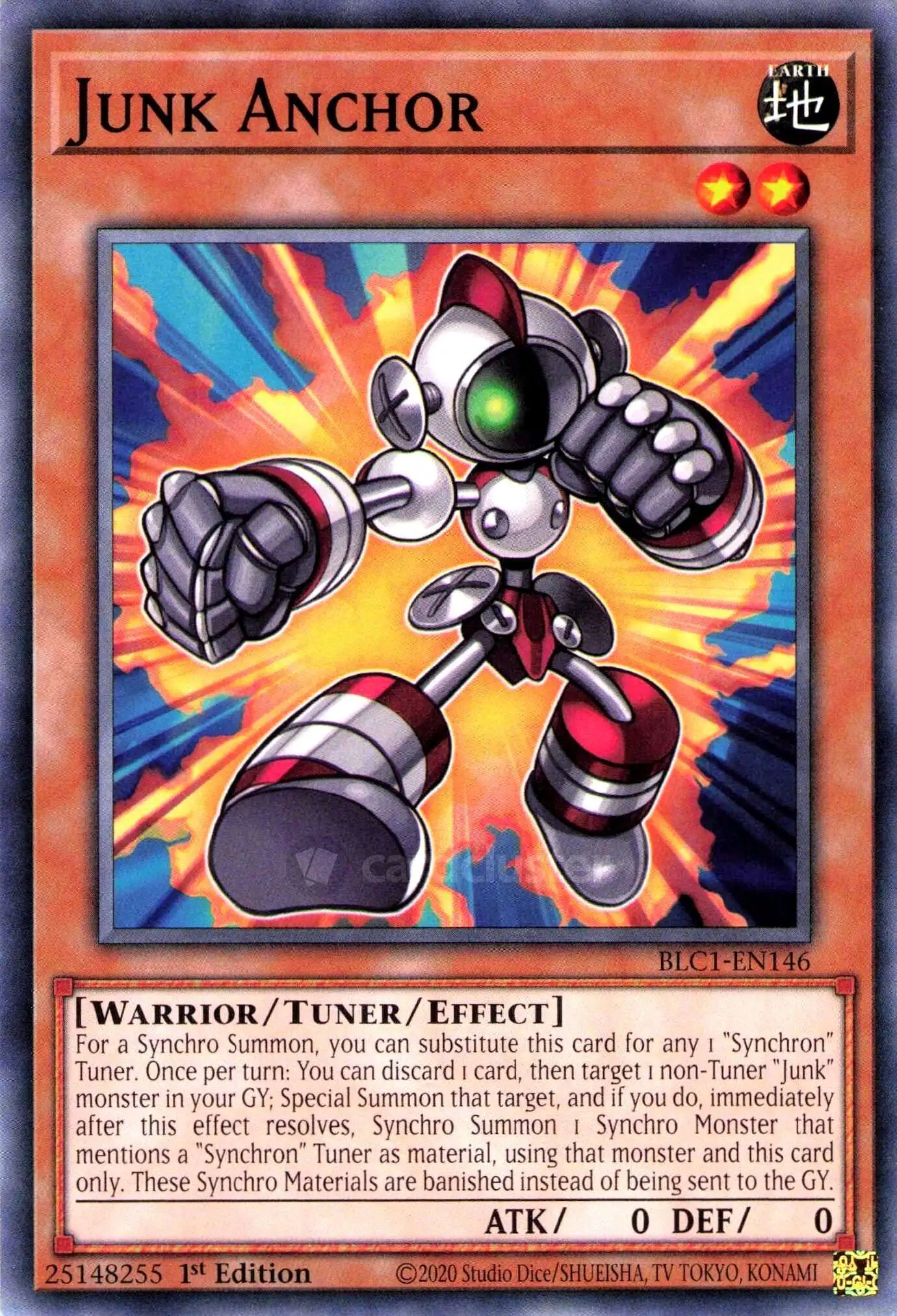 yugioh junk cards Yu-Gi-Oh! - Warrior (5DS1-EN041) - 5Ds Starter Deck - Unlimited Edition 1 Synchron Tuner + 1+ non Paternal Junk Card Profile :