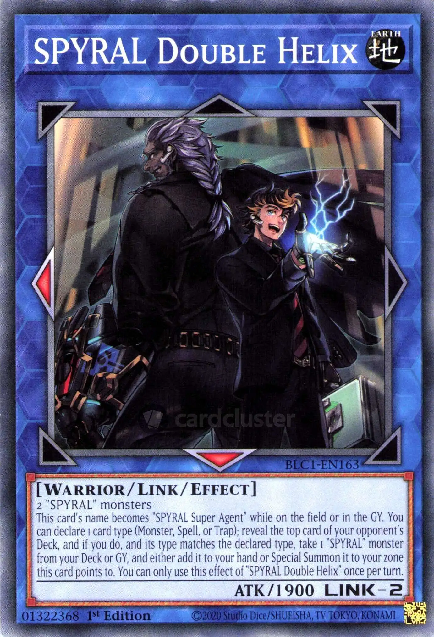 yugioh spyral deck YuGiOh Trading Card Game Battles of Legend Chapter 1 Single Card Common  SPYRAL Double Helix BLC1-EN163