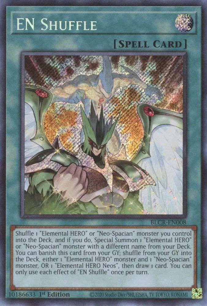 YuGiOh Battles of Legend Crystal Revenge Single Card Secret Rare