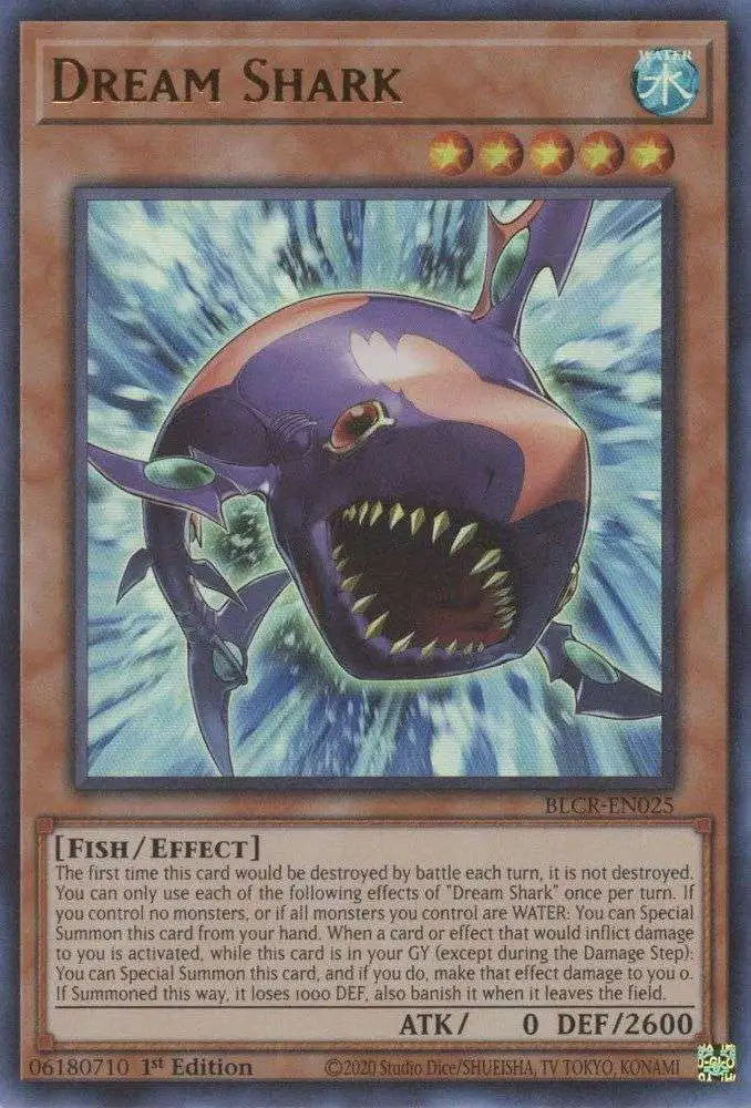 new shark cards yugioh CR05-AE087 Crystal Shark (SR)