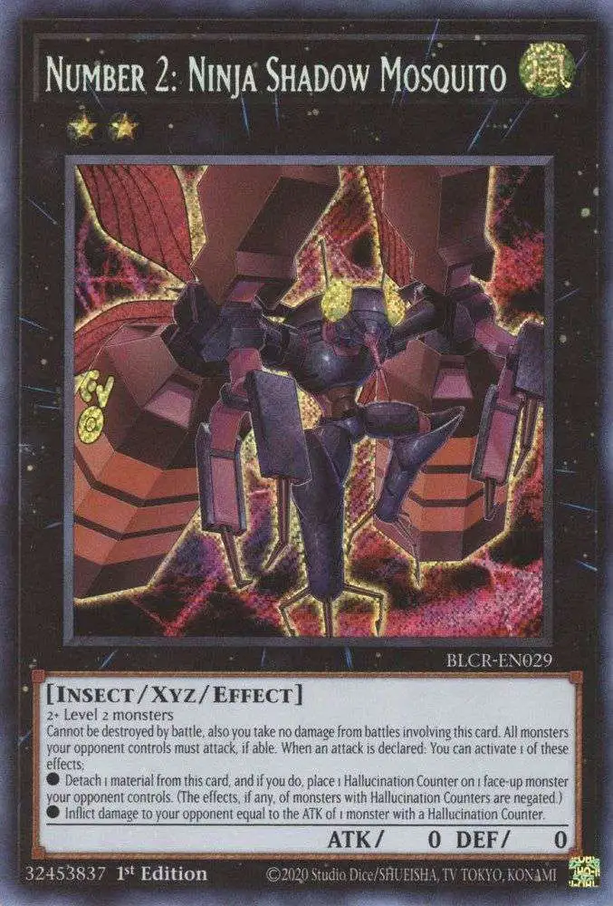 YuGiOh Battles of Legend Crystal Revenge Single Card Secret Rare