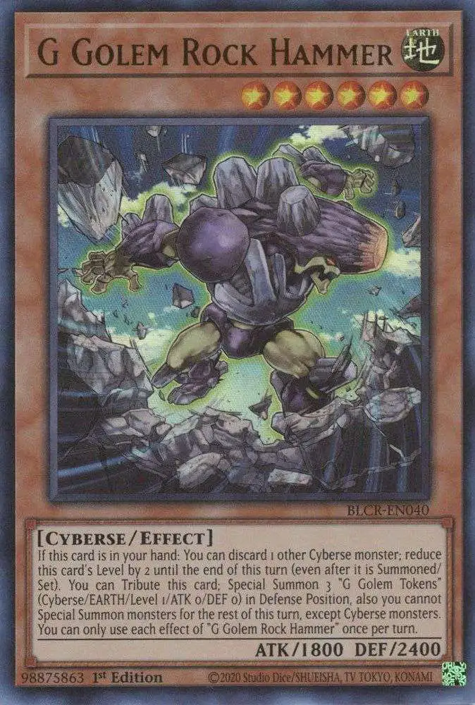 YuGiOh Battles of Legend Crystal Revenge Single Card Ultra Rare G