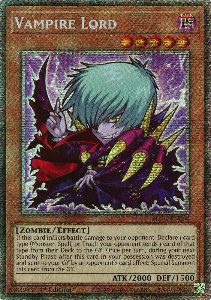 new vampire cards yugioh The Zombie Vampire - Battle of Chaos