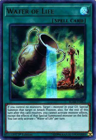 YuGiOh Battles of Legend: Hero's Revenge Ultra Rare Water of Life BLHR-EN002