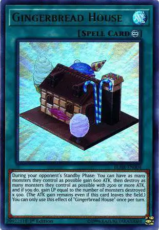 YuGiOh Battles of Legend: Hero's Revenge Ultra Rare Gingerbread House BLHR-EN004