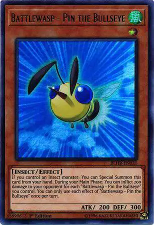 YuGiOh Battles of Legend: Hero's Revenge Ultra Rare Battlewasp - Pin the Bullseye BLHR-EN031