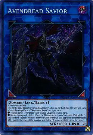 YuGiOh Battles of Legend: Hero's Revenge Secret Rare Avendread Savior BLHR-EN045