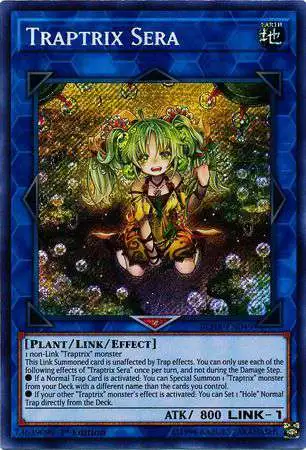 YuGiOh Battles of Legend: Hero's Revenge Secret Rare Traptrix Sera BLHR-EN049