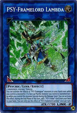 YuGiOh Battles of Legend: Hero's Revenge Secret Rare PSY-Framelord Lambda BLHR-EN051