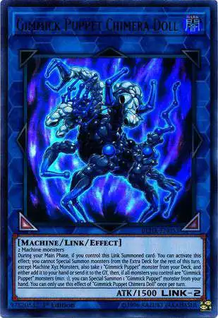 YuGiOh Battles of Legend: Hero's Revenge Ultra Rare Gimmick Puppet Chimera Doll BLHR-EN053