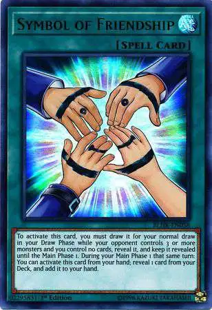YuGiOh Battles of Legend: Hero's Revenge Ultra Rare Symbol of Friendship BLHR-EN058