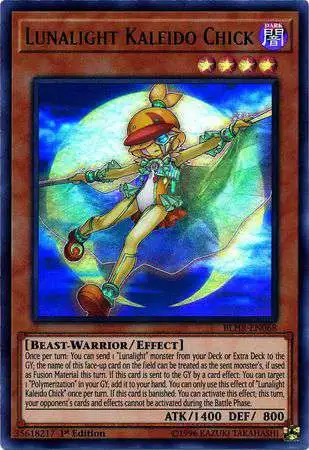 YuGiOh Battles of Legend: Hero's Revenge Ultra Rare Lunalight Kaleido Chick BLHR-EN068