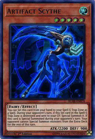 YuGiOh Battles of Legend: Hero's Revenge Ultra Rare Artifact Scythe BLHR-EN078