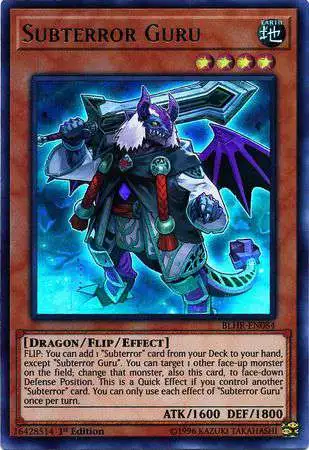 YuGiOh Battles of Legend: Hero's Revenge Ultra Rare Subterror Guru BLHR-EN084