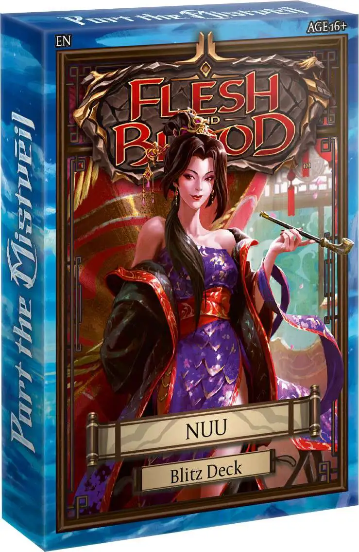 Flesh and Blood Trading Card Game Part the Mistveil Blitz