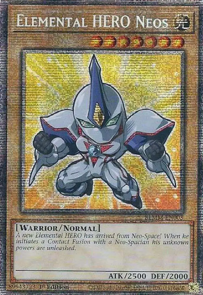 YuGiOh Trading Card Game Battles of Legend Monster Mayhem Single Card Starlight Rare Elemental HERO Neos BLMM-EN003 - ToyWiz YuGiOh Trading Card Game Battles of Legend Monster Mayhem Single Card Starlight Rare Elemental HERO Neos BLMM-EN003 - ToyWiz