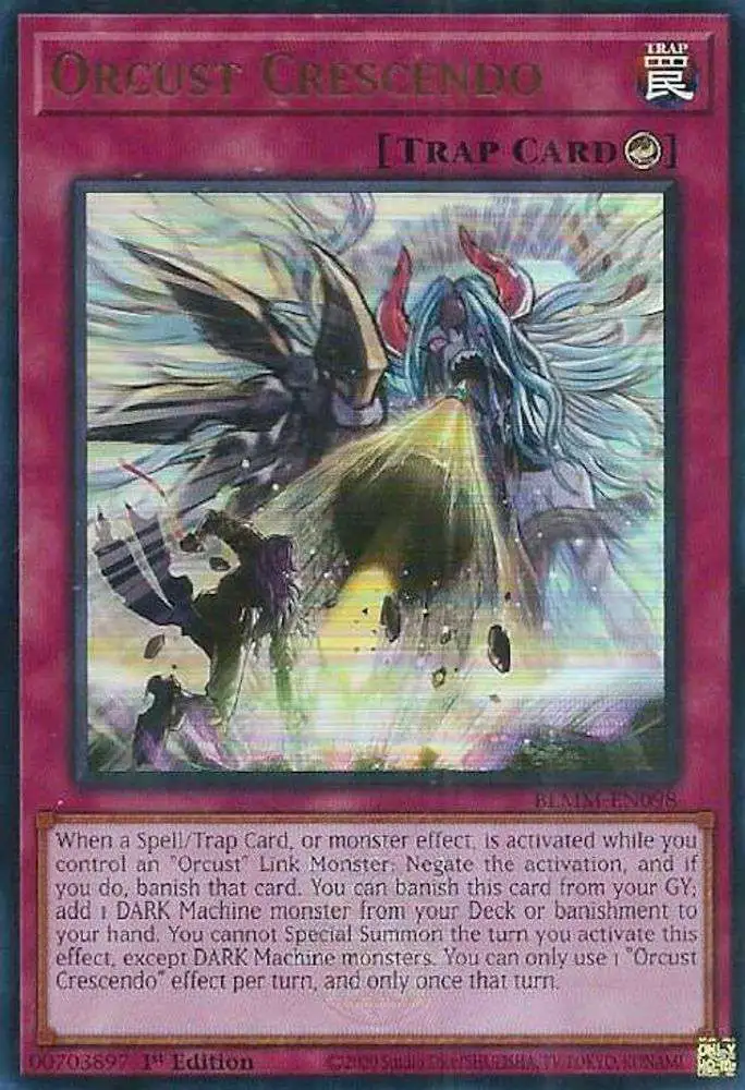 orcust cards yugioh BLMM-EN053 - Enlilgirsu, the Orcust Mekk-Knight - Ultra Rare