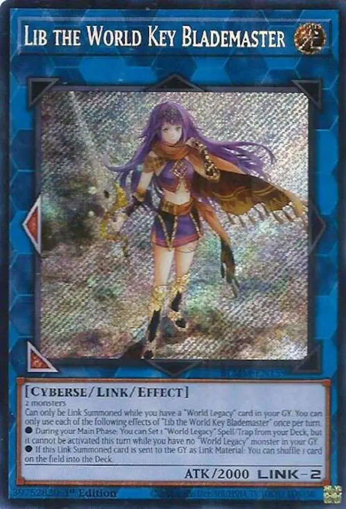 Lib the World Key Blademaster (BLMM-EN159 - Secret Rare)