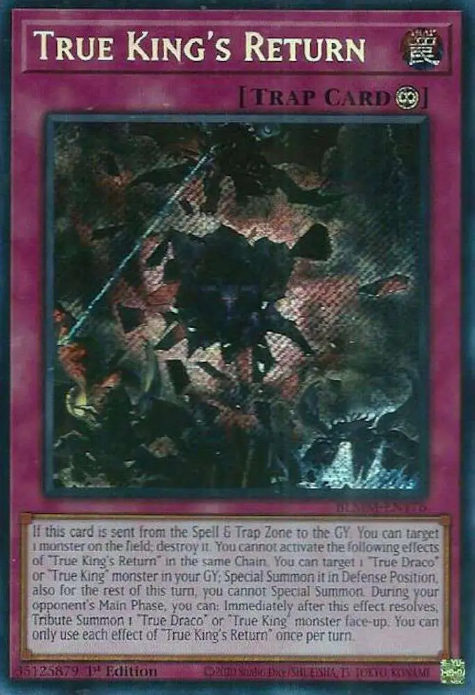 yugioh true king cards YU-GI-OH! / King's Return (Ultra) / Maximum Crisis (MACR-EN069) / A English Single Individual Card : Toys & Games Mint / near mint condition trading card MTGNexus - True King of