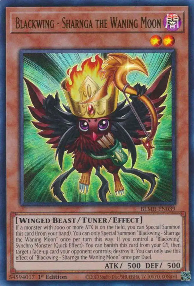 yugioh new blackwing cards QCCP-JP138 Blackwing Full Armor Master (SER) main image 0