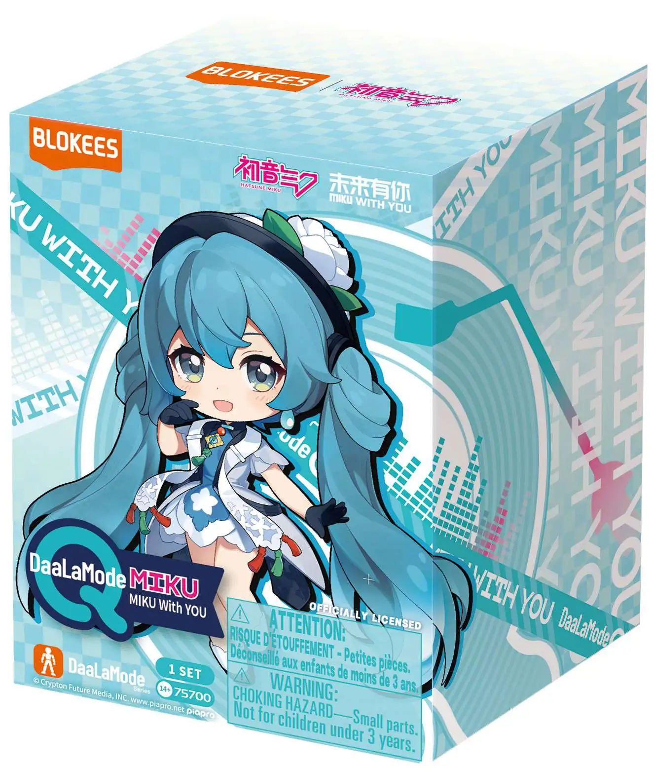 Hatsune Miku Fantastics Q Series MikuWithYou Mystery Pack [1 RANDOM Model Kit Figure] (Pre-Order ships April)