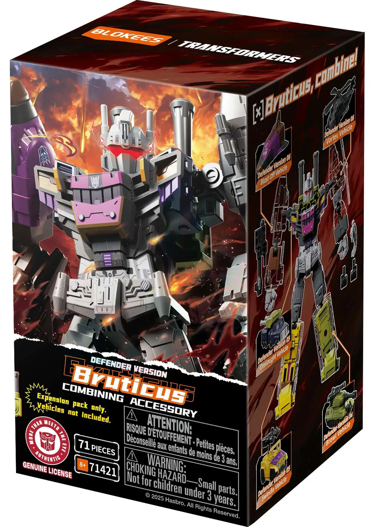 Transformers Defender Version Bruticus Combining Accessory (Pre-Order ships April)